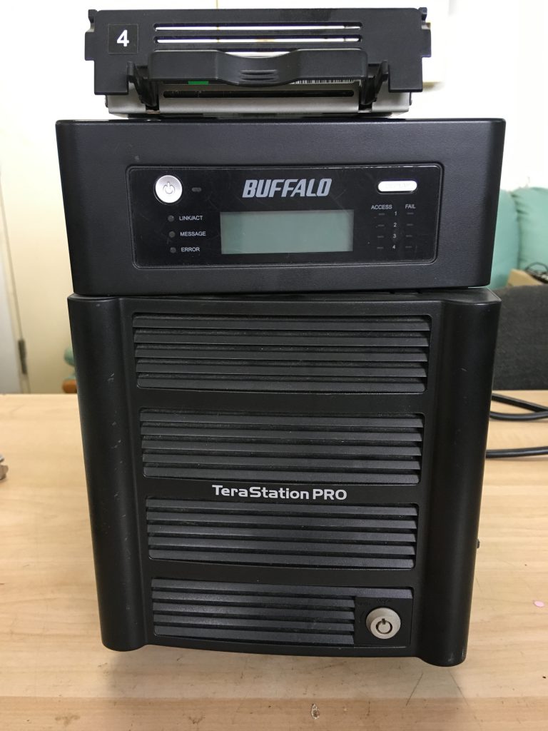 BUFFALOのNAS TeraStation PRO TS-H1.0 　